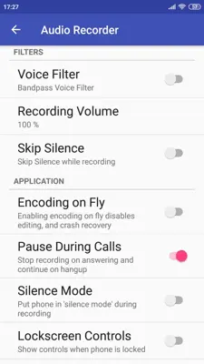 Audio Recorder android App screenshot 9