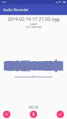 Audio Recorder android App screenshot 8